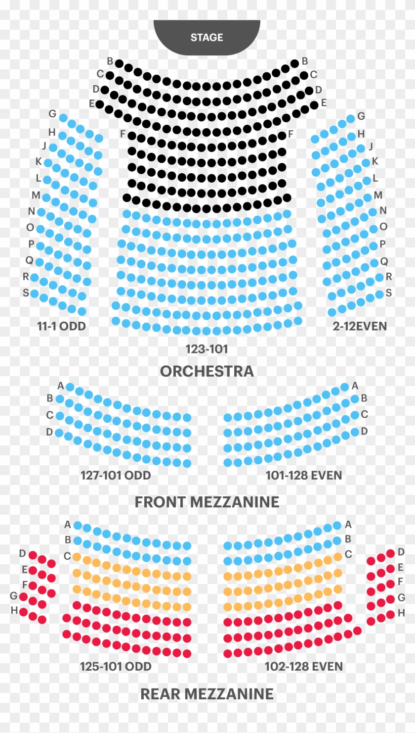 Hamilton Theater Seating Chart