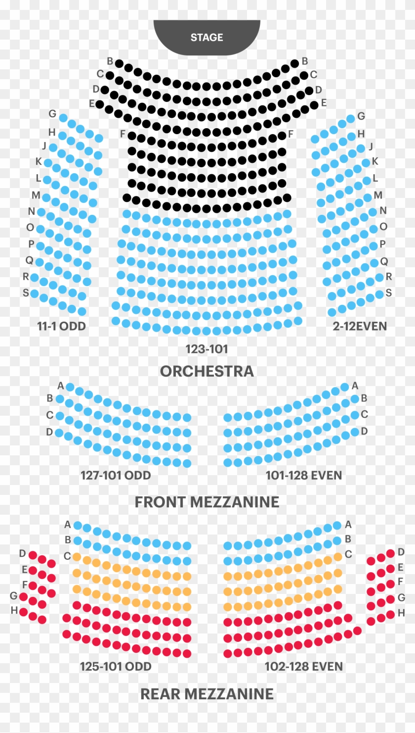 Golden Theater Seating Chart