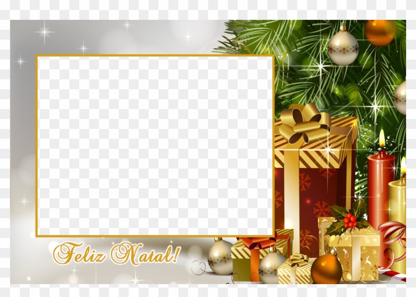 Molduras Natal Png - Christmas Borders Transparent Background, Png