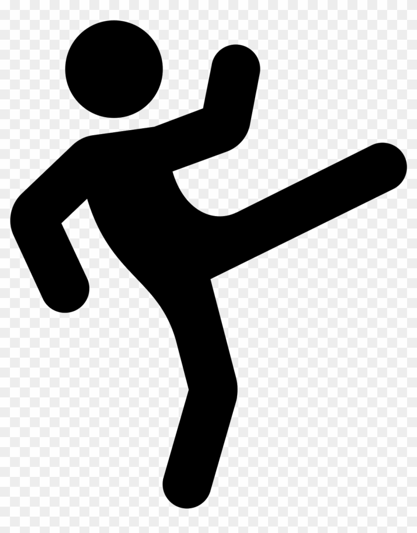 This Is An Image Of A Person Kicking, HD Png Download 1085x1335