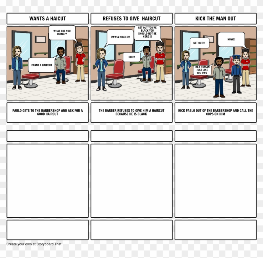 The Barbershop - Fairy Tale Story Board, HD Png Download -  1164x1086(#4262037) - PngFind