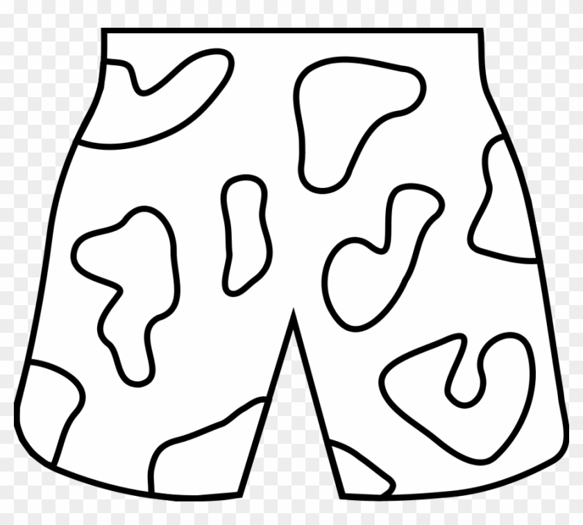 black shorts clipart