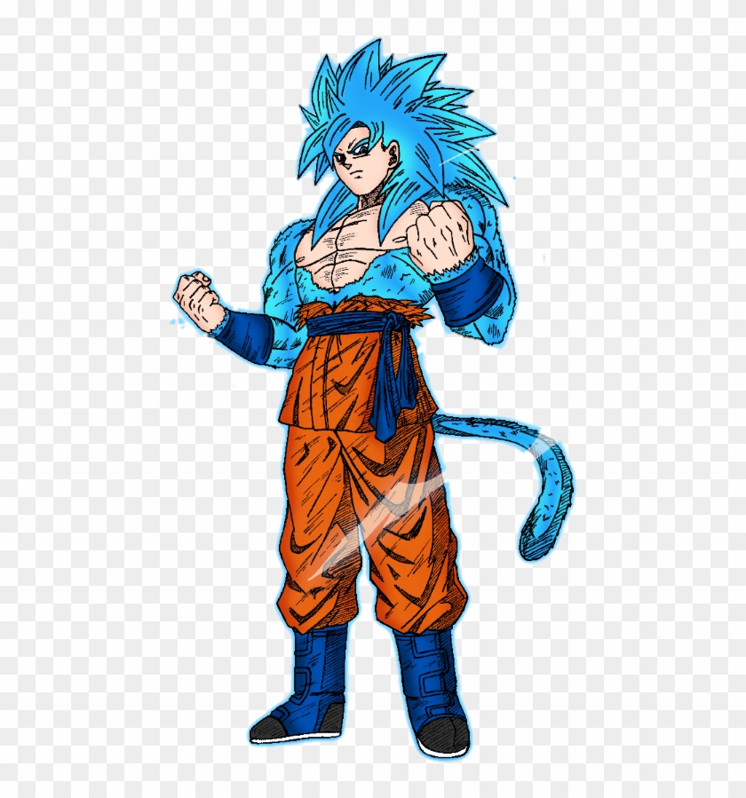 Son Goku SSJ3 Blue SSGSS, png