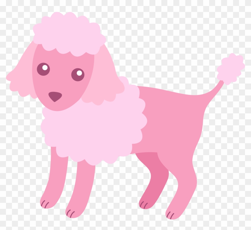 Image Library Download Collection Of Pink French Poodle - Cartoon, HD Png  Download - 6798x5919(#430286) - PngFind
