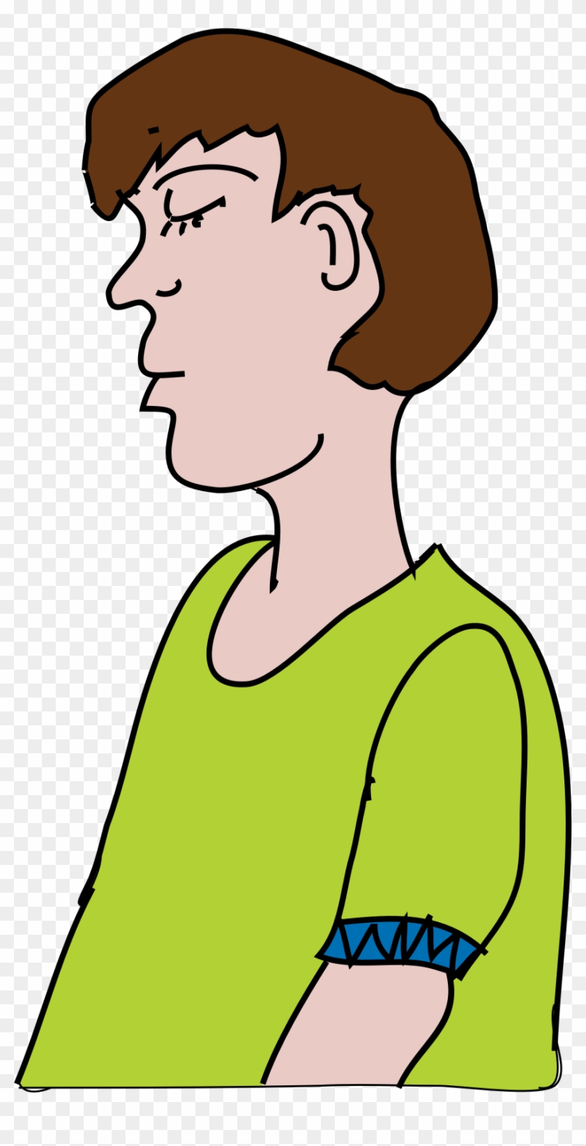 This Free Icons Png Design Of Sad Man, Transparent Png - 872x1665 ...