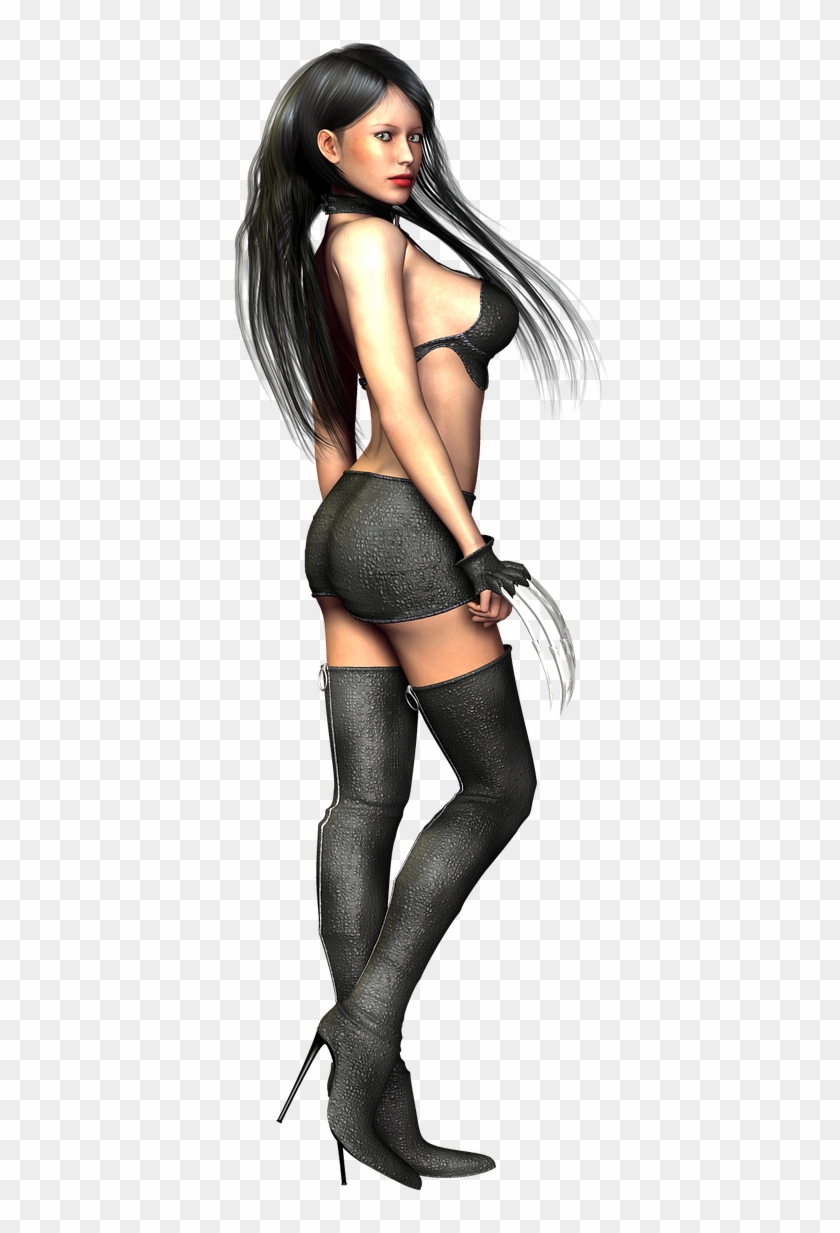 Sexy Cartoon Girl Png, Transparent Png - 642x1280(#434019) - PngFind