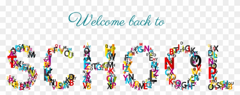 College Clipart Back To School Jpg Welcome Back To School Hd Png Download 1000x357 Pngfind