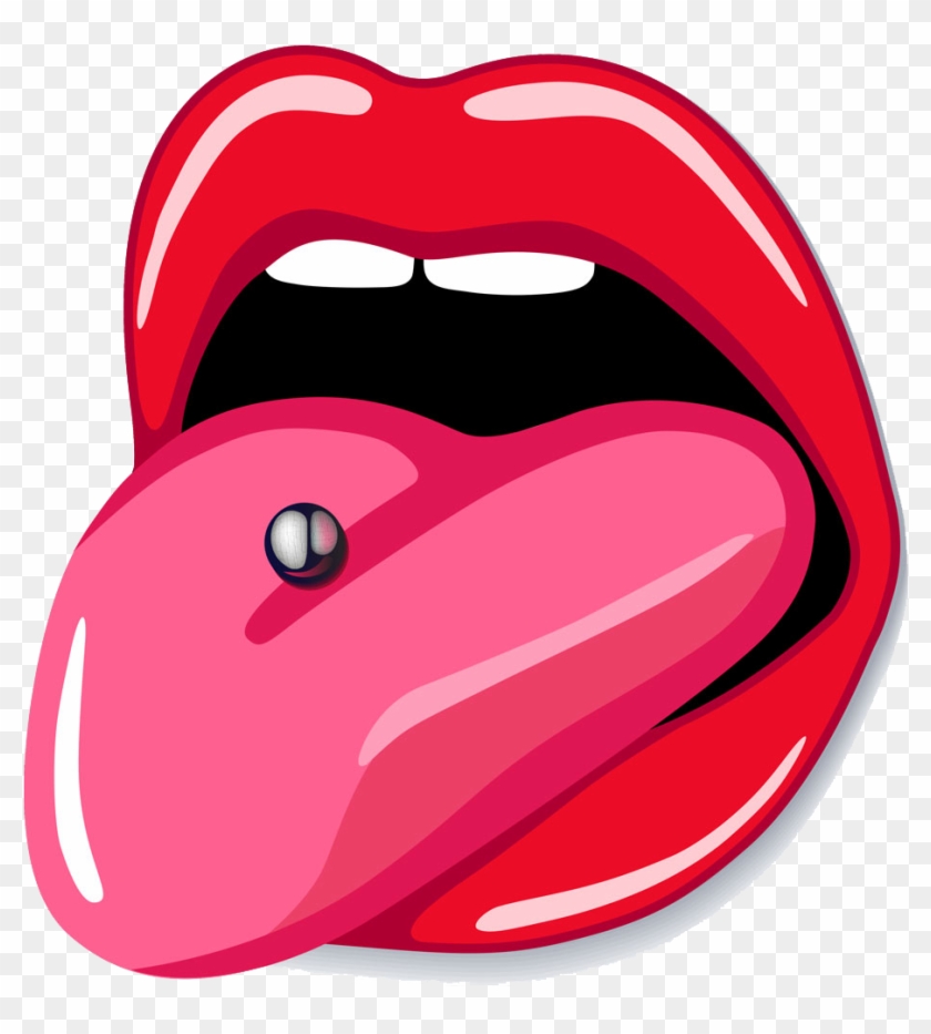 Human Tongue Mouth And Tongue Png, Transparent Png 1024x1089