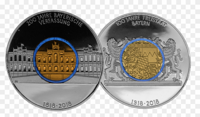 Gedenkmedaille 100 Jahre Freistaat Bayern Und 200 Jahre Medaille 100 Jahre Freistaat Bayern Hd Png Download 1200x614 4305005 Pngfind
