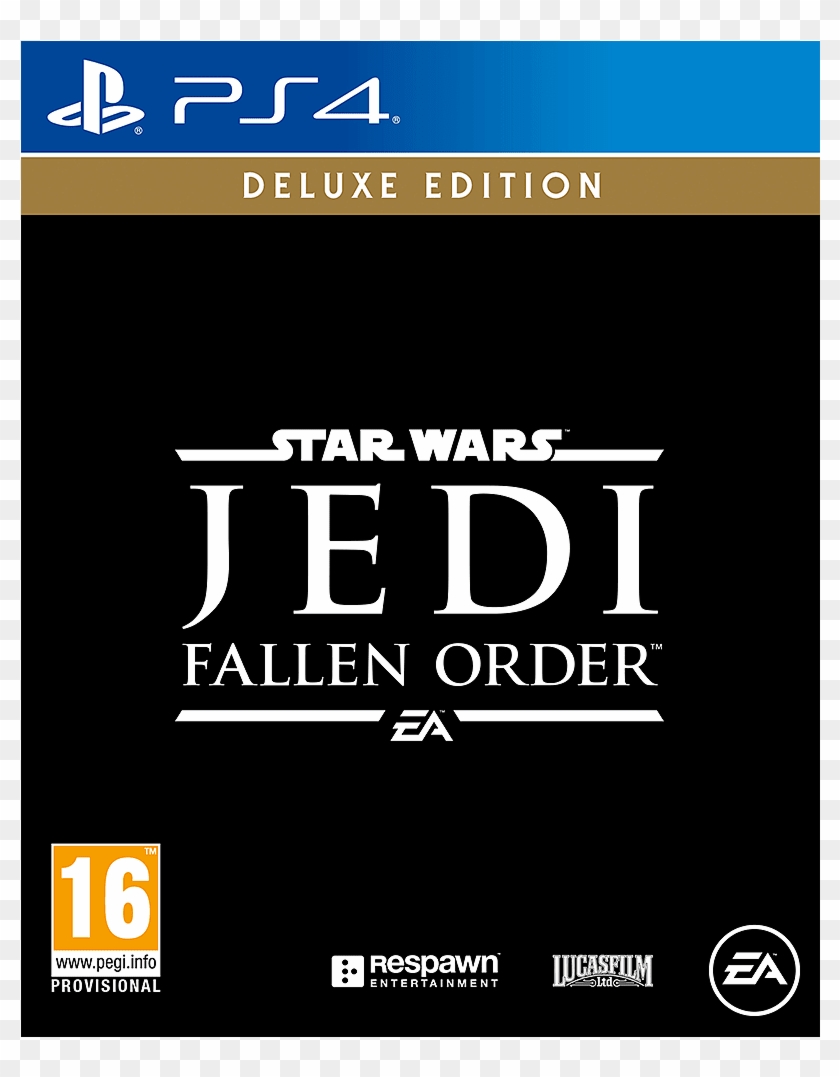 Exactamente pasajero patata Star Wars Jedi Fallen Order Deluxe Edition Ps4, HD Png Download -  1000x1000(#4309155) - PngFind