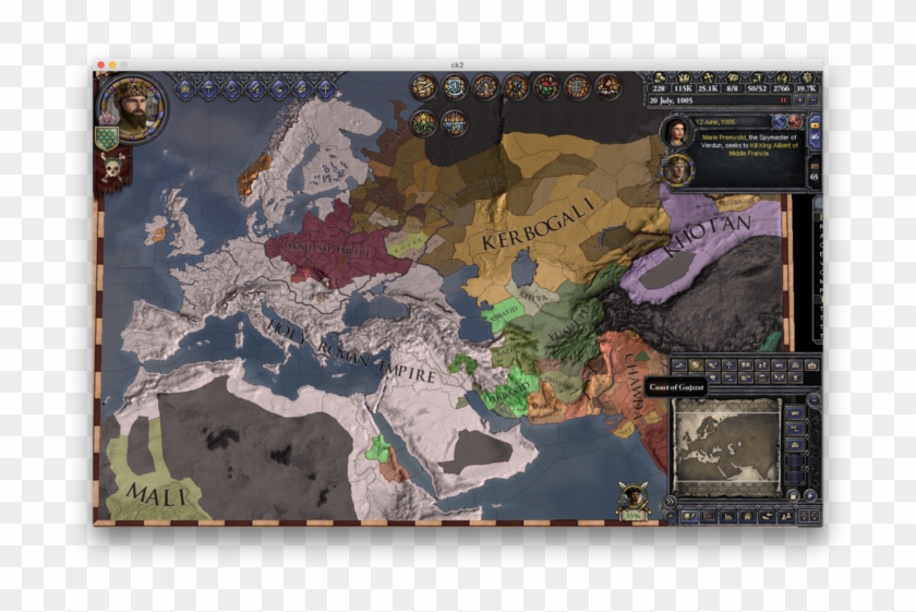 Crusader Kings 2 Blank Map
