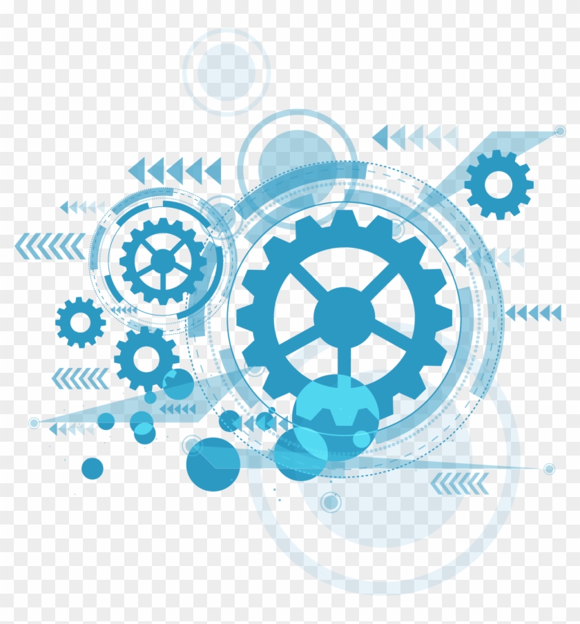 Vector Free Blue Technology Graphic Design Decorative Tech Vector Free Blue Technology Graphic Design Decorative Tech