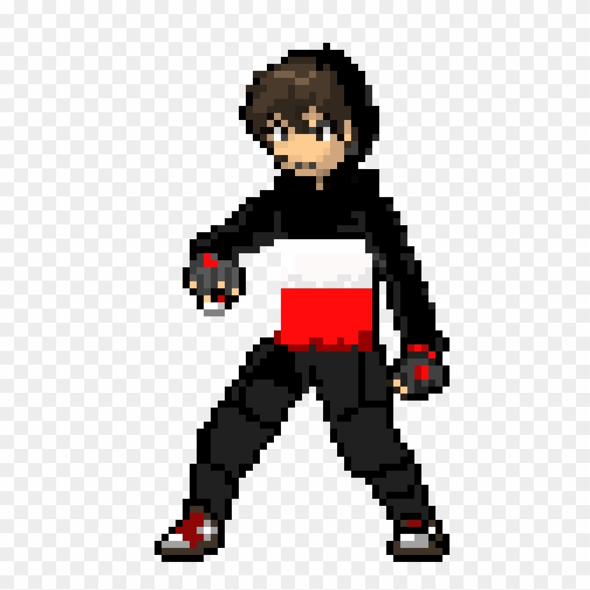 Nikocool110 - Pokemon Trainer Red Sprite, HD Png Download