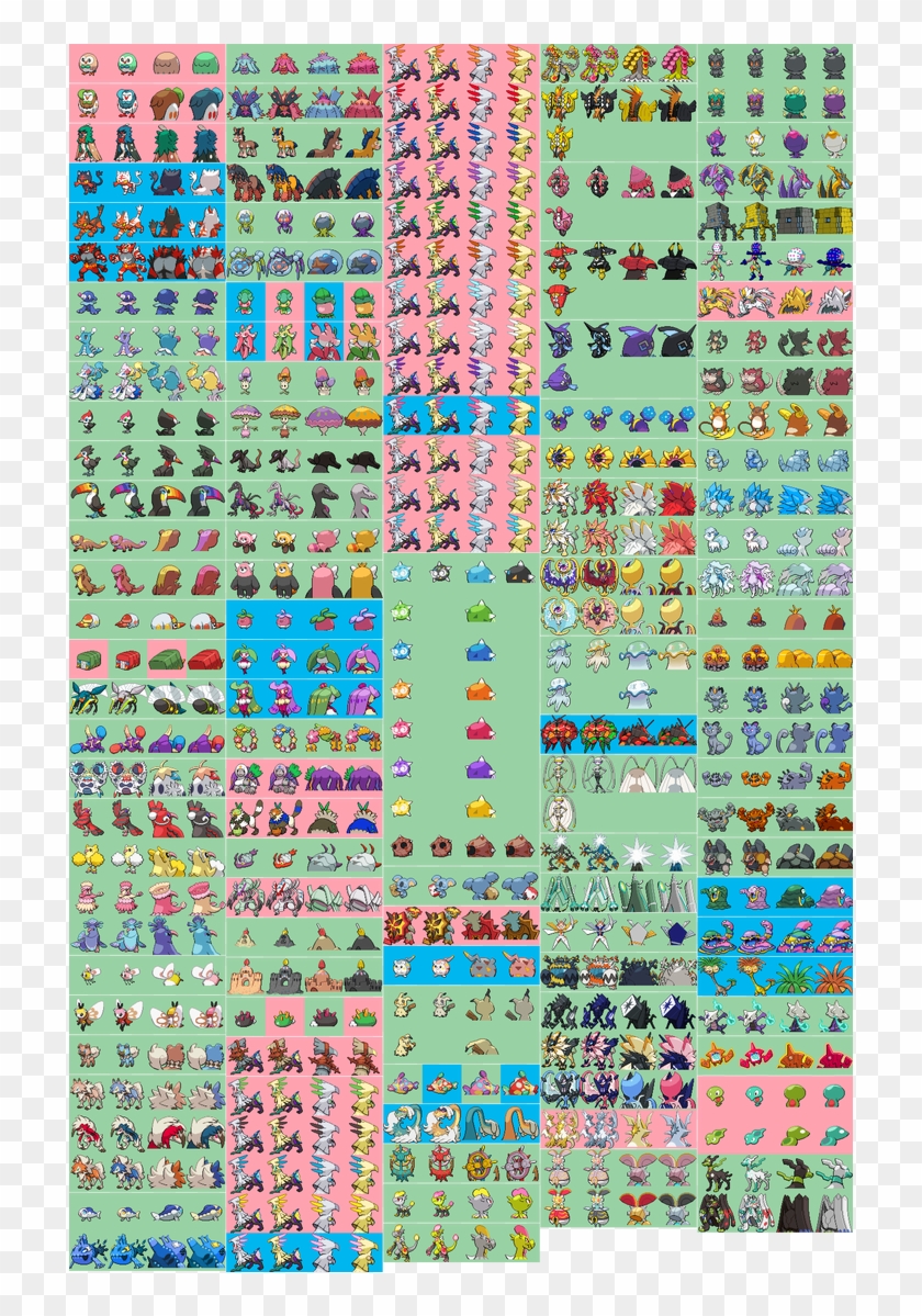 Pokemon Gen 8 Sprites