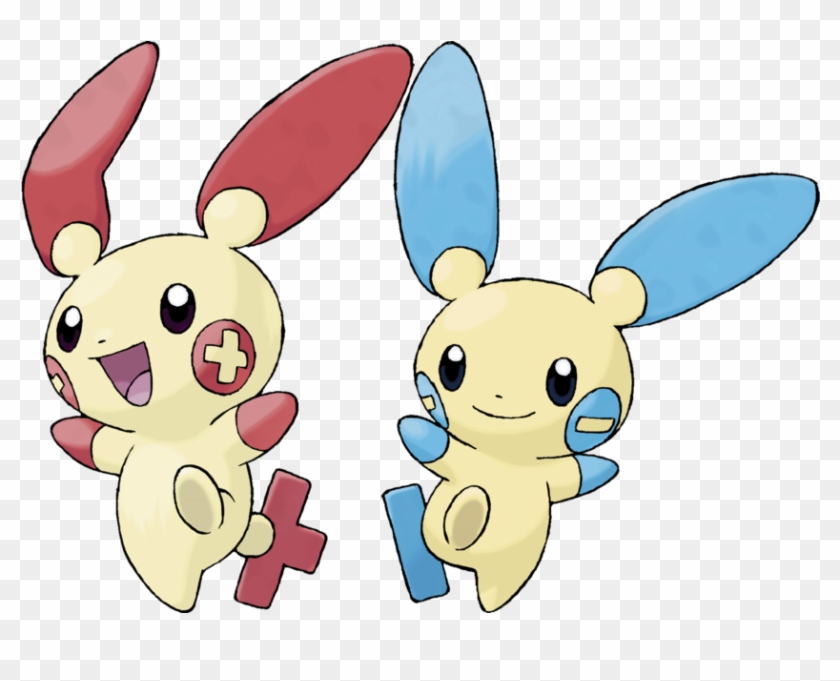 View 311312 , - Plusle And Minun, HD Png Download.
