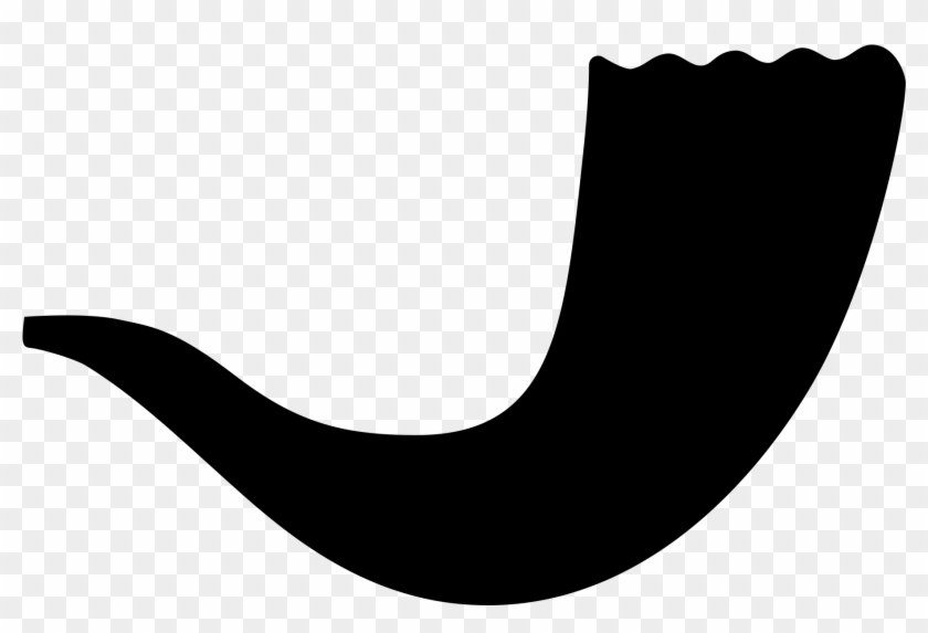 Shofar Png Transparent Background - Shofar Icon In White, Png Download ...