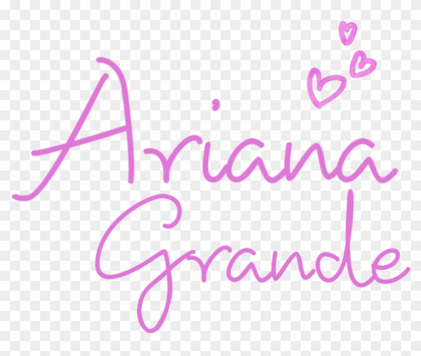 Ariana Grande Text Png