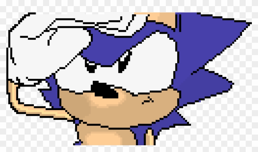 Minecraft Sonic Pixel Art Grid - Pixel Art Grid Gallery