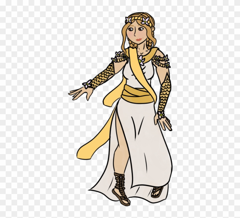 Flora [smite Goddess Concept] - Flora Goddess Clipart, HD Png Download ...