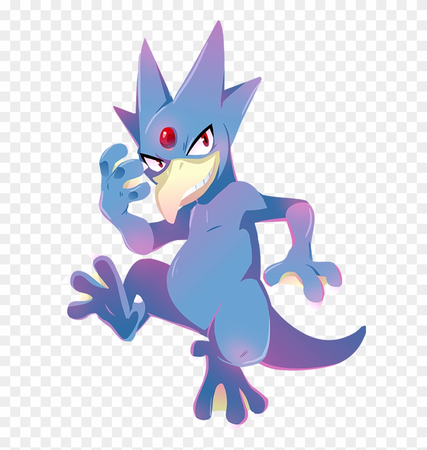 226kib, 600x805, 055 Golduck By Kuitsukud9opzxf Golduck