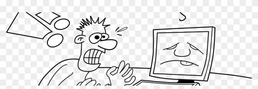 Technology - Pass/fail - Computer Down Cartoon, HD Png Download ...