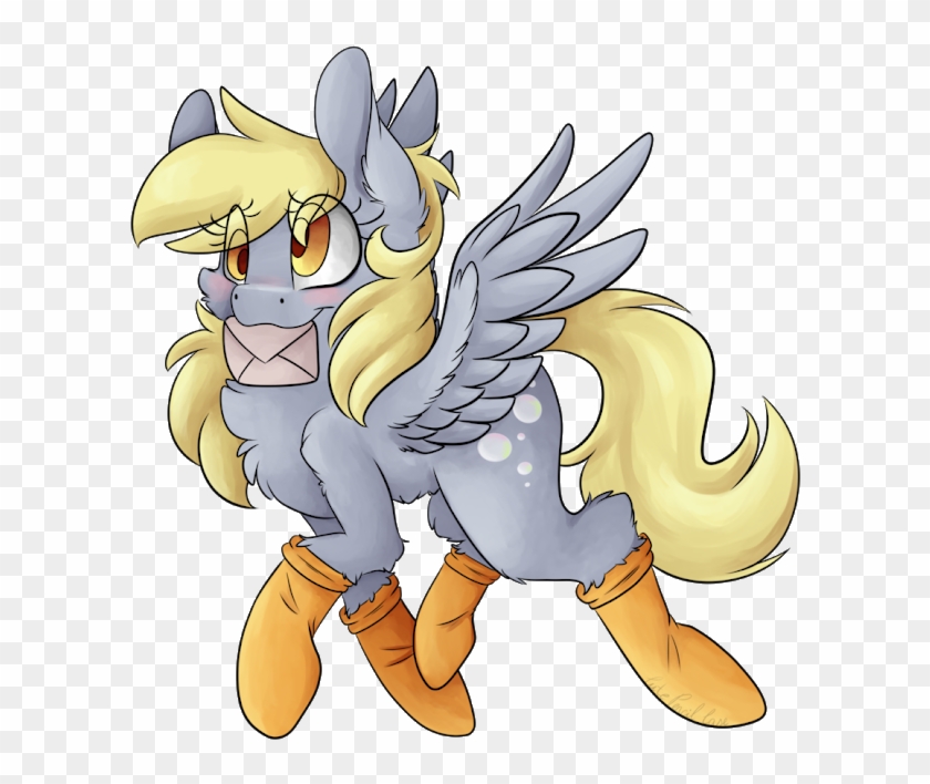 Derpy Has Mail By Cutepencilcase - Cartoon, HD Png Download - 645x650 ...