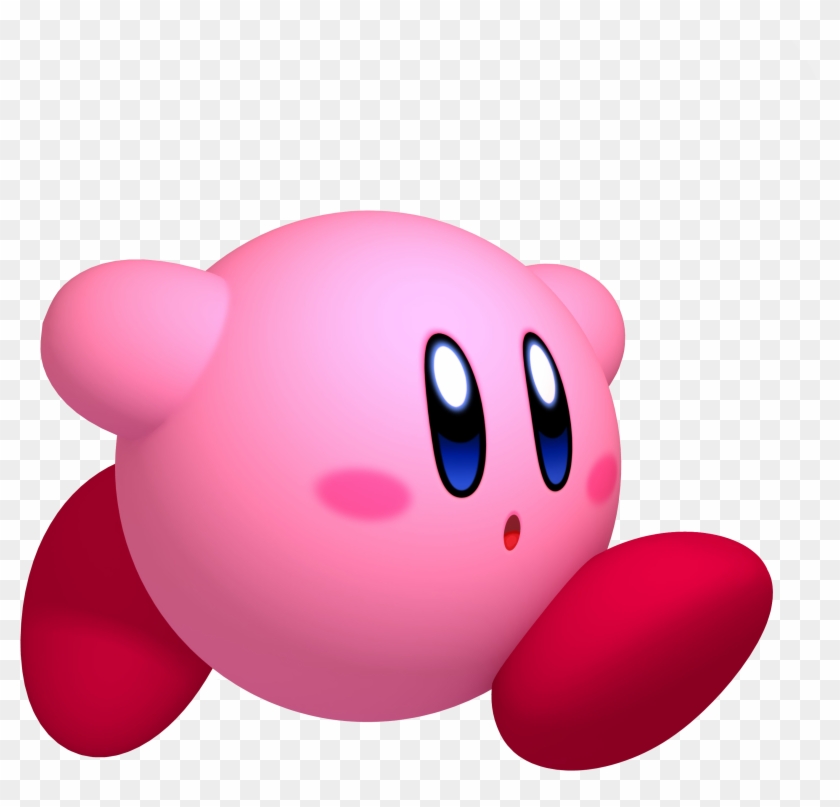 My Top Three Cutest Non-human Anime Characters - Kirby's Return To  Dreamland Kirby, HD Png Download - 3000x3000(#4359336) - PngFind
