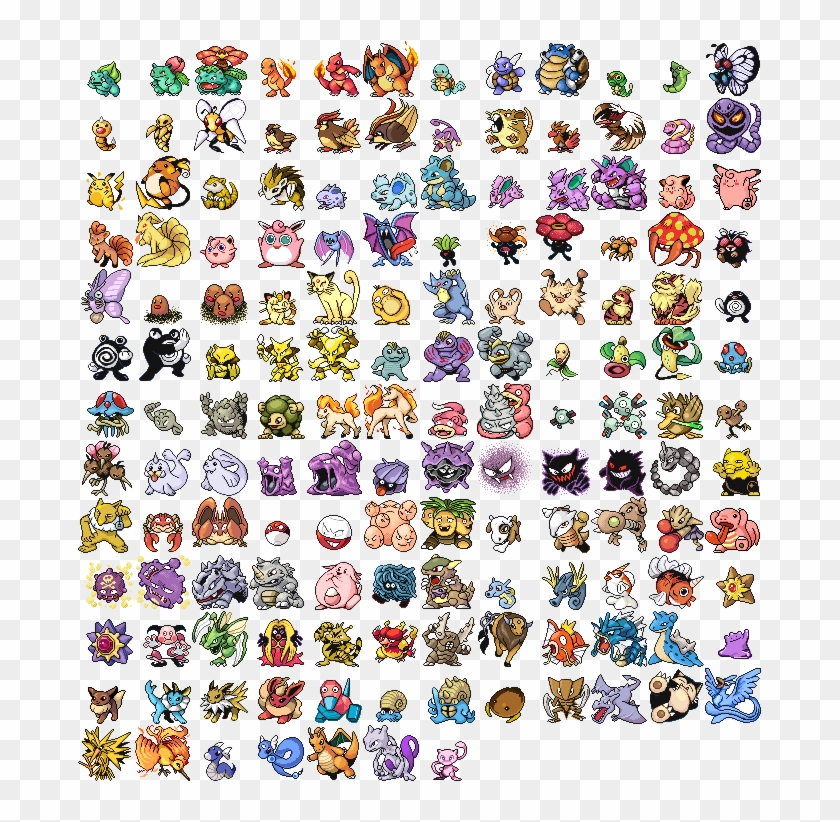 Pokemon Gen 1 Starters Sprites Tags Perler Sprite Nin - vrogue.co