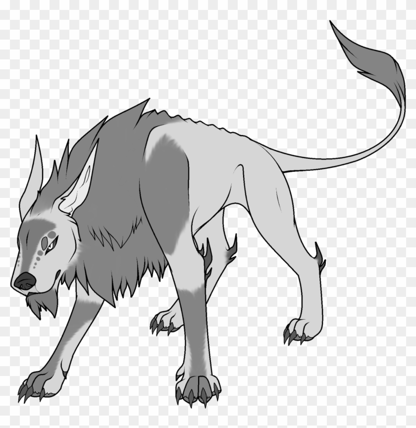 Dire Wolf 5e - Blink Dog Dnd 5e, HD Png Download - 1600x1596(#4399765