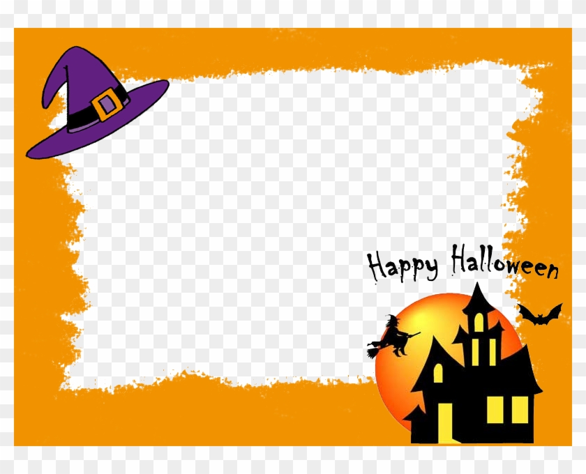Moldura Halloween Png Halloween Transparent Png 800x600 4413 Pngfind