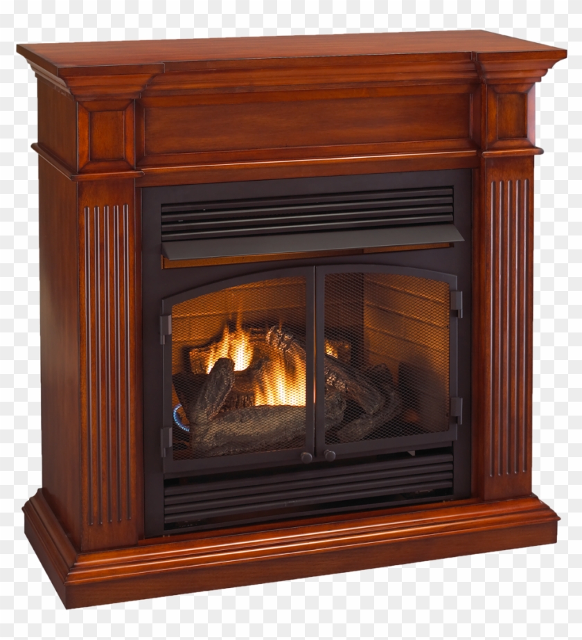 Procom Dual Fuel Ventless Fireplace Hearth Hd Png Download