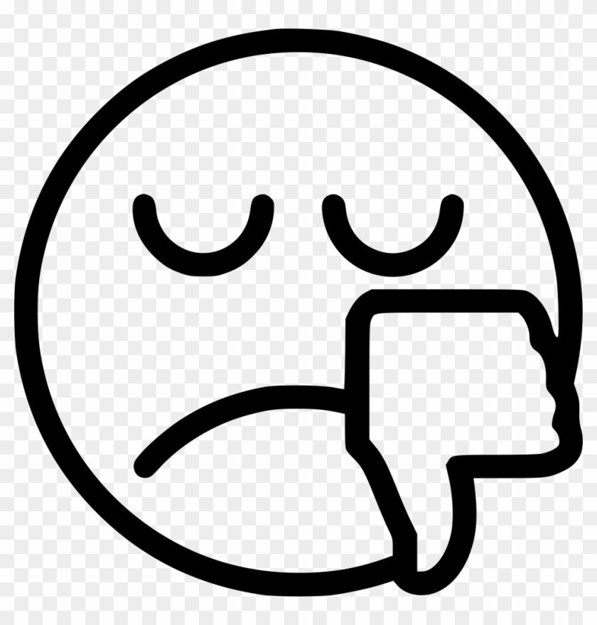 Thumbs Down Comments Smiley Face Thumbs Down Clipart Black And