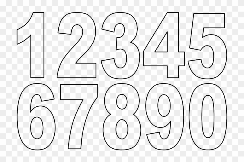 Numbers Png Download 1 10 Bubble Numbers Transparent Png 747x495 