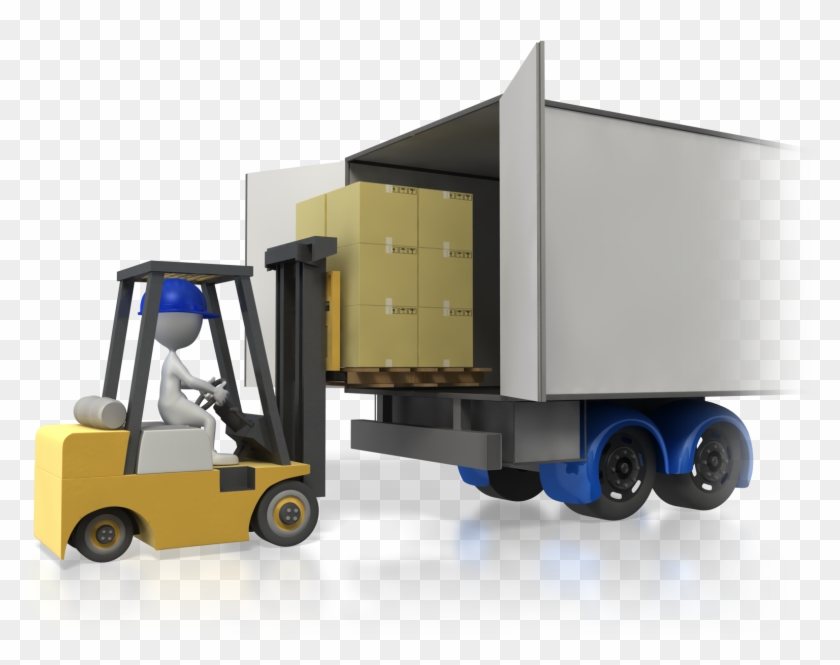 Forklift Loading Truck Clipart Hd Png Download 1600x1187 4494 Pngfind