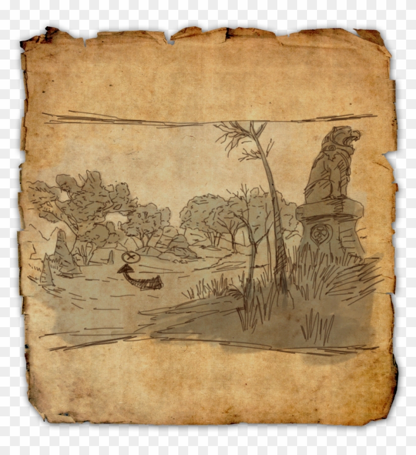 Reaper S March Treasure Map V Eso Clockwork City Treasure Map 1 Hd Png Download 1024x1024 449901 Pngfind Stormhaven Treasure Map 5