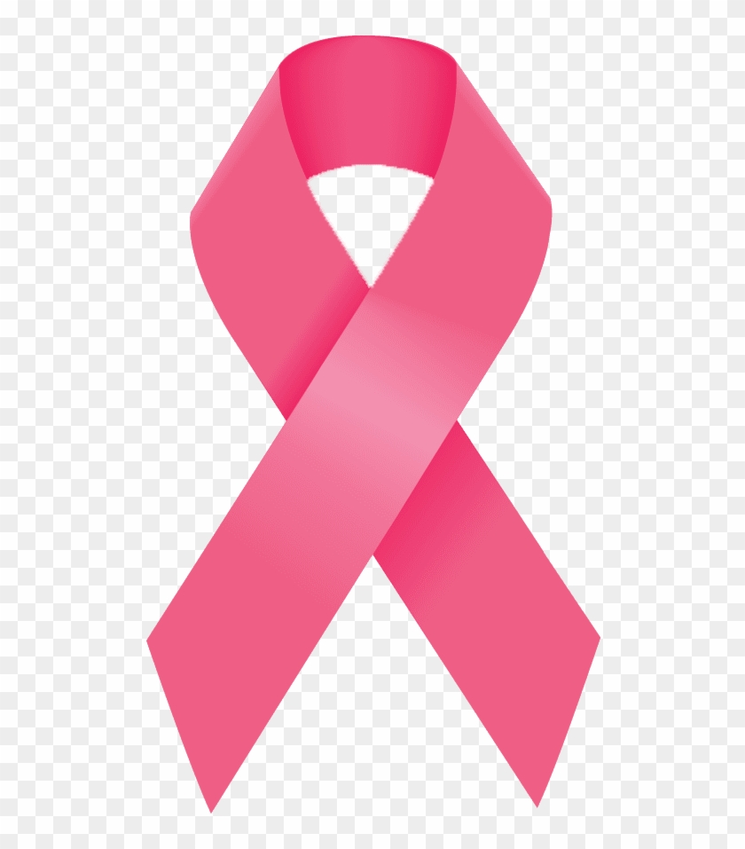 Leave A Comment - Vector Pink Cancer Ribbon, HD Png Download - 515x877