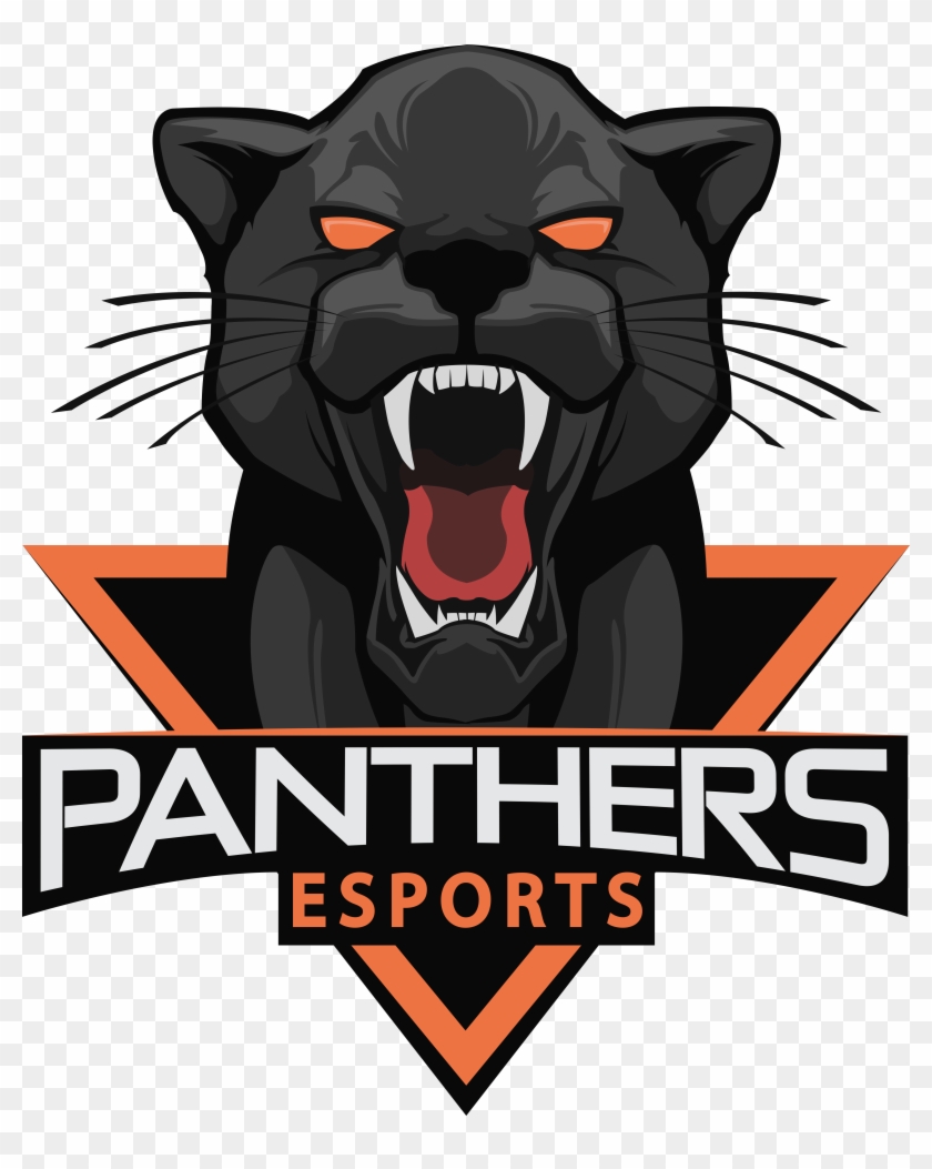 Panthers Esports Animal Black Panther Logo Hd Png Download