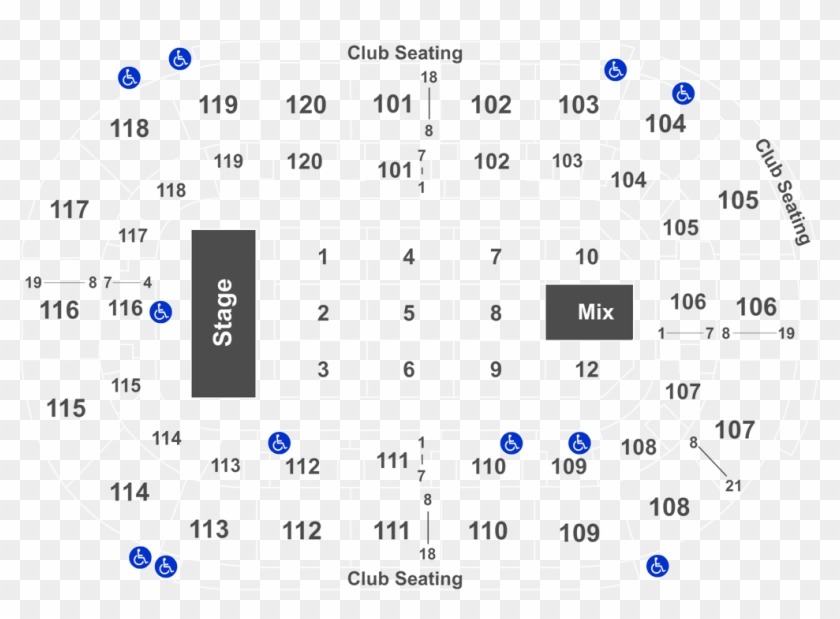 Ocean Resort Ovation Hall Seating Chart