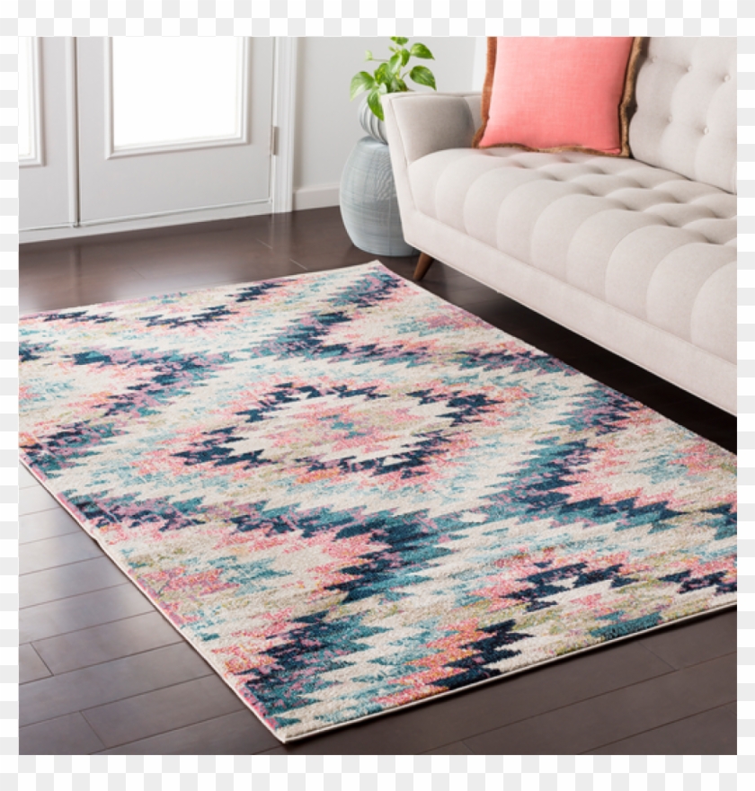 Pastel Rug Png Sanaz Rug, Cobalt - Pastel Rug, HD Png Download - 1000x1330(#4420461 ...