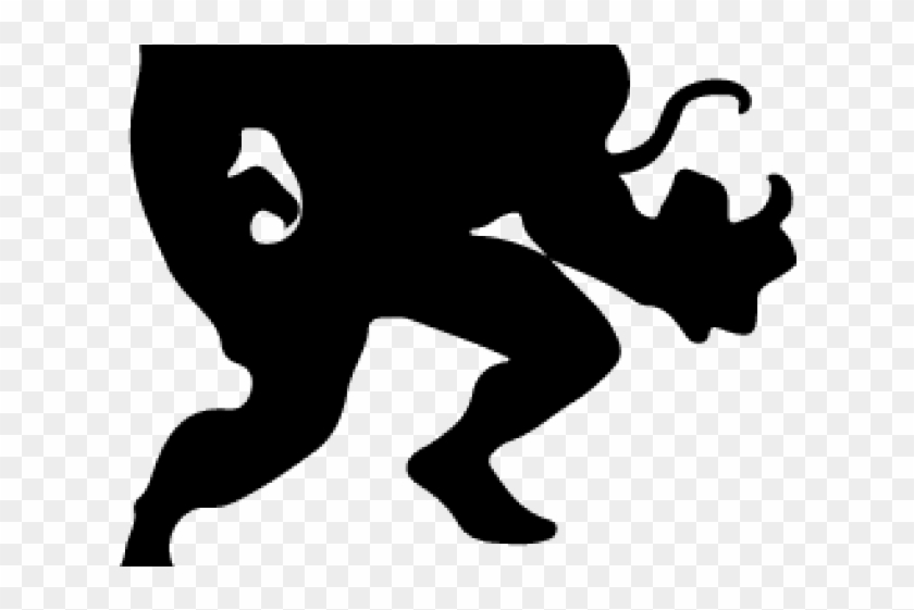 Venom Clipart Silhouette - Venom Silhouette, HD Png Download -  640x480(#4421533) - PngFind