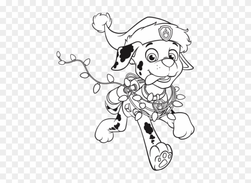 christmas marshall paw patrol