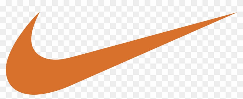 orange nike logo