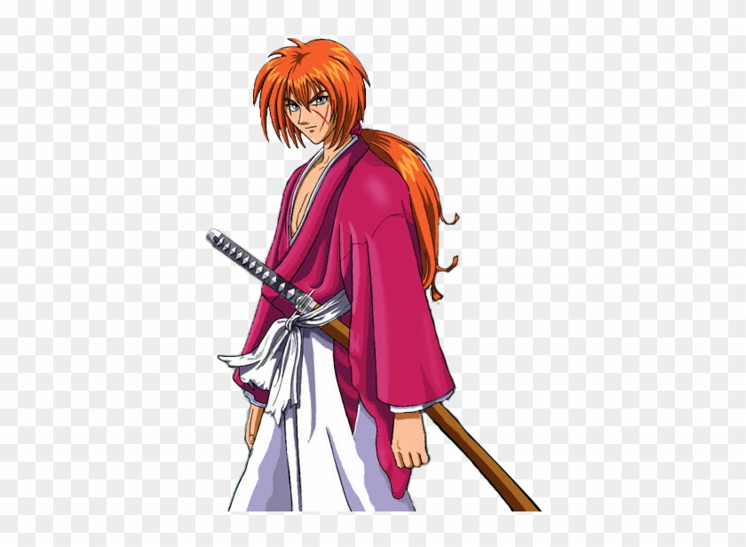 Himura Kenshin - Rurouni Kenshin, HD Png Download.