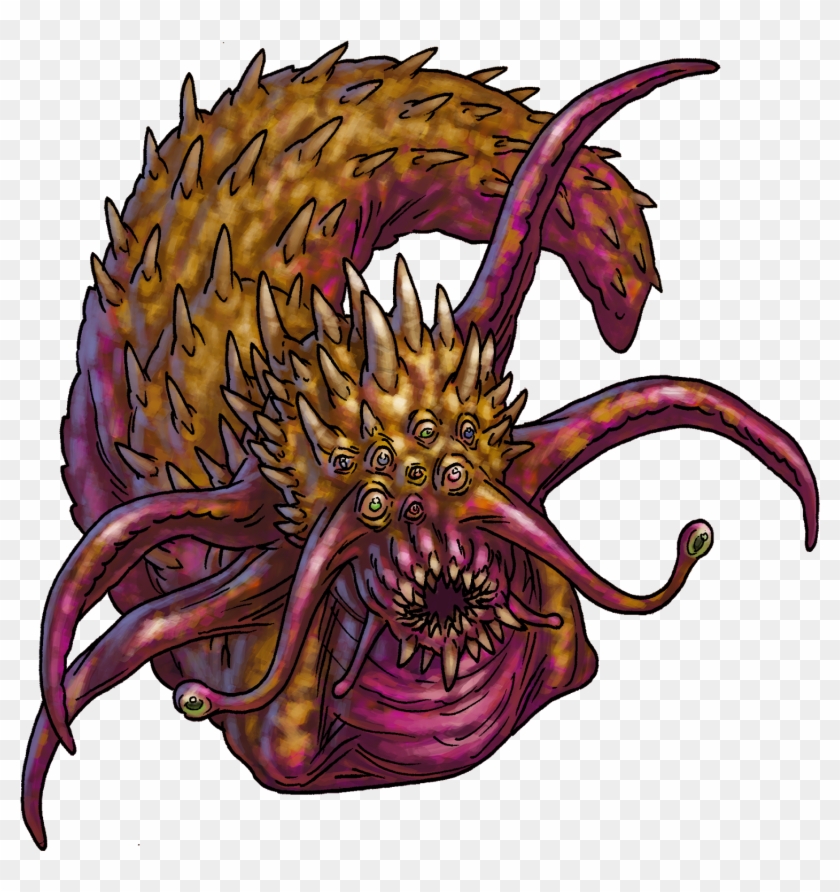 Behold Gorgoloth, The God Of The Slug Cult Of Forsaken - Illustration ...