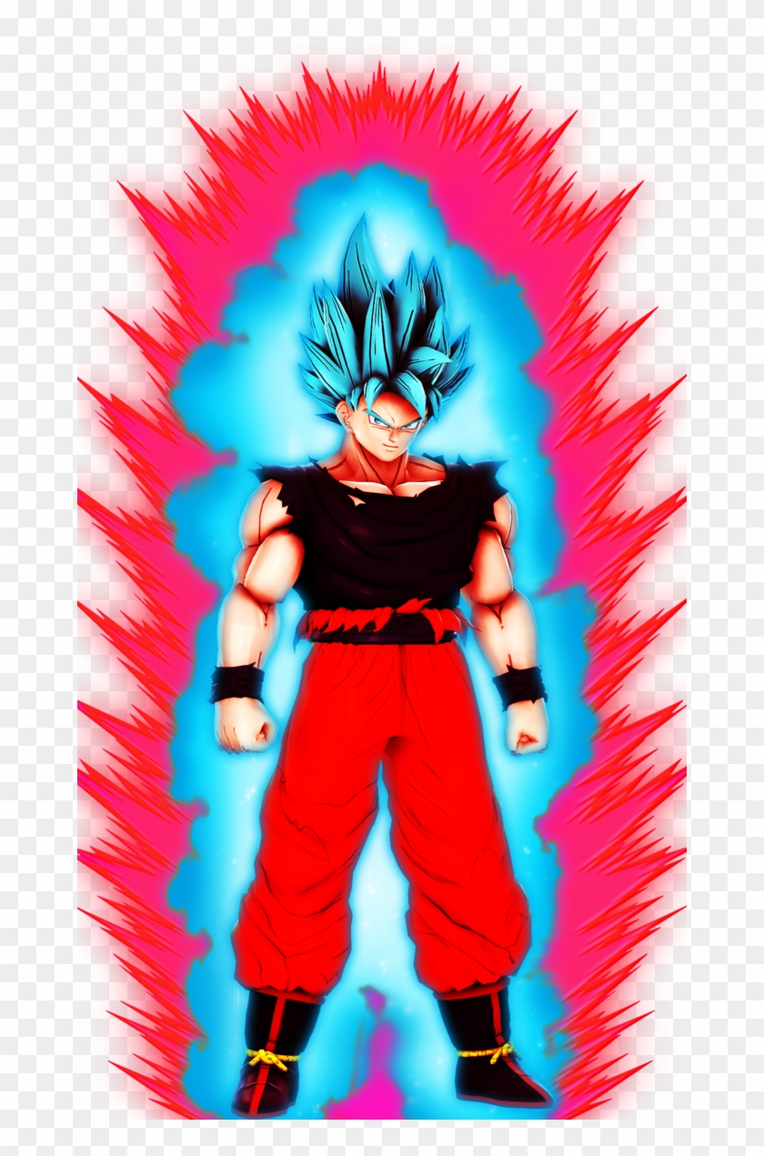 Do Goku Ssj Blue Kaioken, HD Png Download , Transparent Png Image