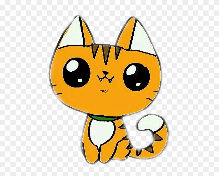 cat #kawaii #dibujo #felino #miaw #gato #gatito - Comment Déssiner Un Chat,  HD Png Download - 486x594(#4436133) - PngFind