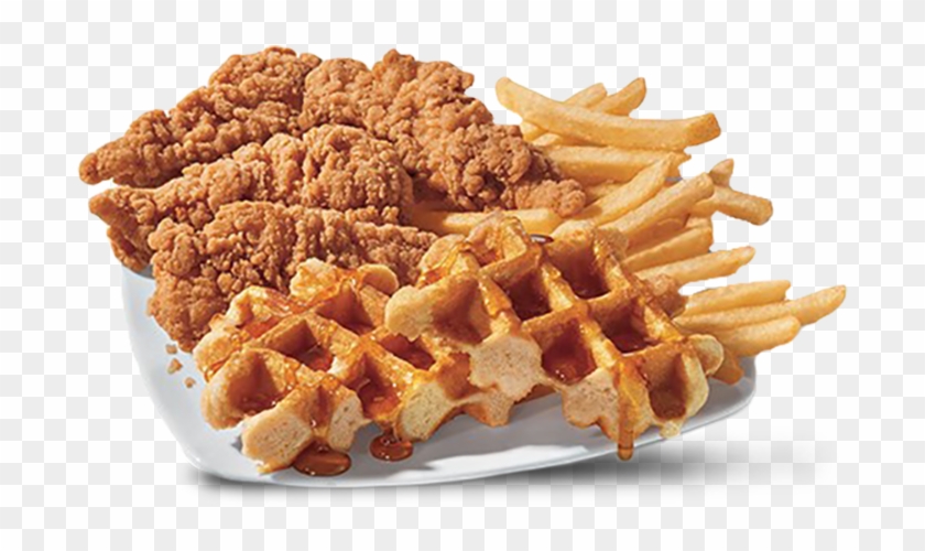 Chicken Waffles Chicken Strip Basket Dairy Queen Chicken And Waffles Hd Png Download 746x600 Pngfind