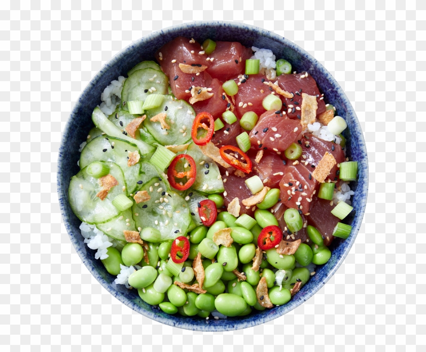Ahi Poke Salad Hd Png Download 615x614 4463820 Pngfind