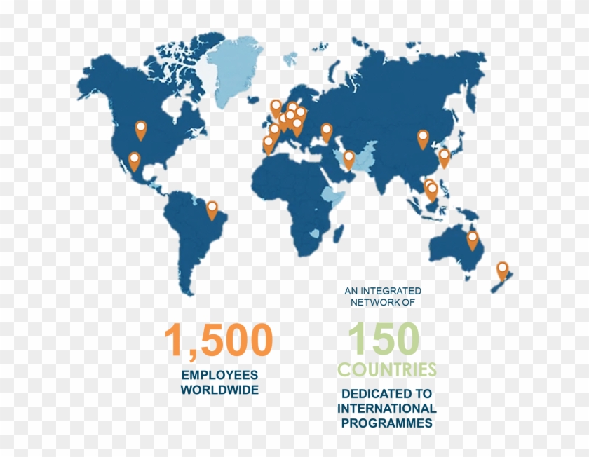 Axa Worldwide Presence, HD Png Download - 626x572(#4471811) - PngFind
