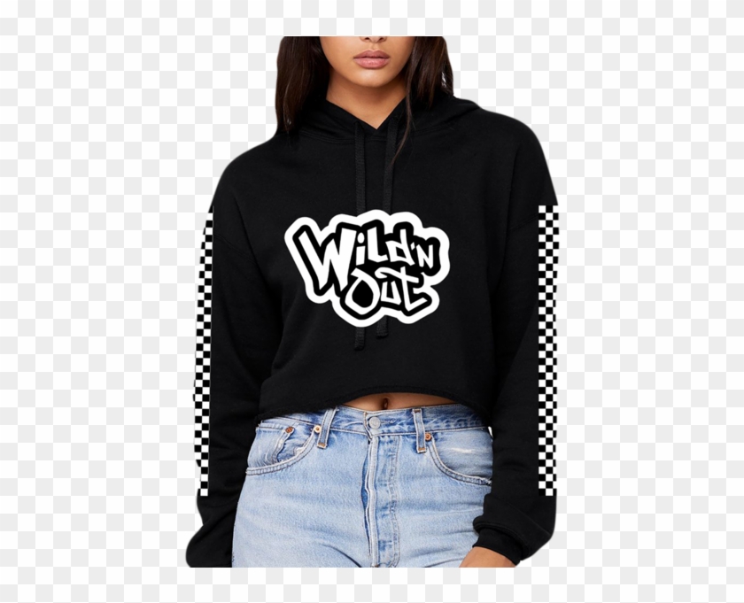 Wild n out crop top on sale hoodie